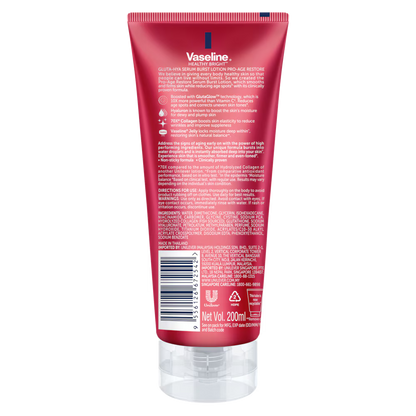 Vaseline Gluta-Hya Serum Burst Lotion Pro-Age Restore