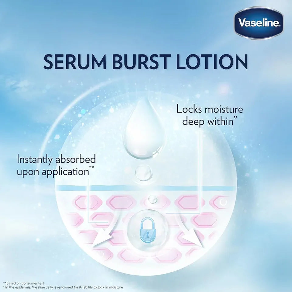 Vaseline Gluta-Hya Serum Burst Lotion Dewy Radiance