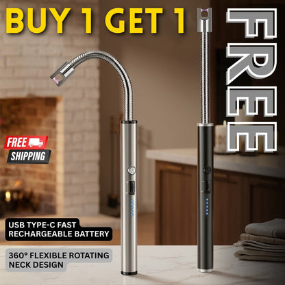 Flexible Arc Lighter 360° | USB-C Rechargeable Buy 1 Get 1 Free