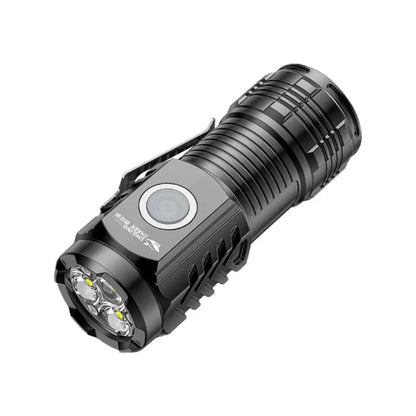 Cheerful Shark Rechargeable Mini LED Flashlight