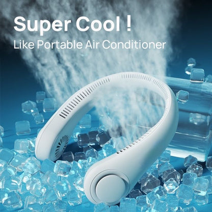 Rechargeable Leafless Hanging Neck Fan
