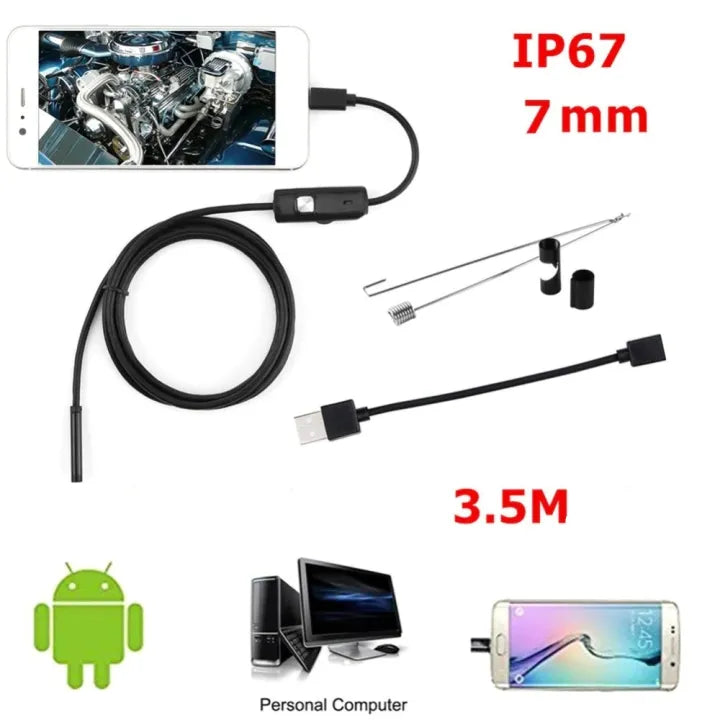 3 In 1 TYPE C/ MICRO USB/ PC ENDOSCOPE CAMERA