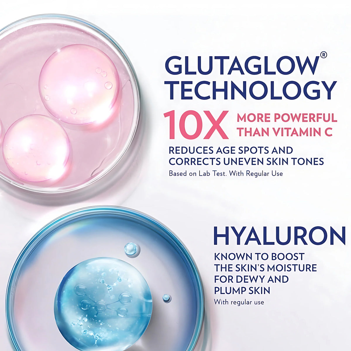 Vaseline Gluta-Hya Serum Burst Lotion Pro-Age Restore