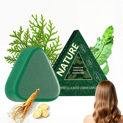 7 Herb Nature Green Shampoo bar